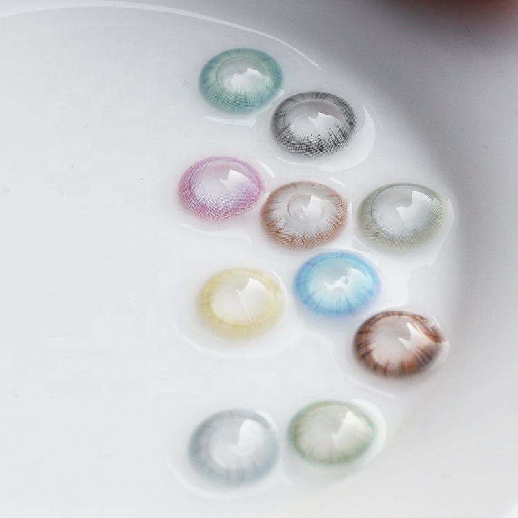 Top Quality Meetone Brand 10 Colors Yimee 14.2mm Soft Natural Contact Lens