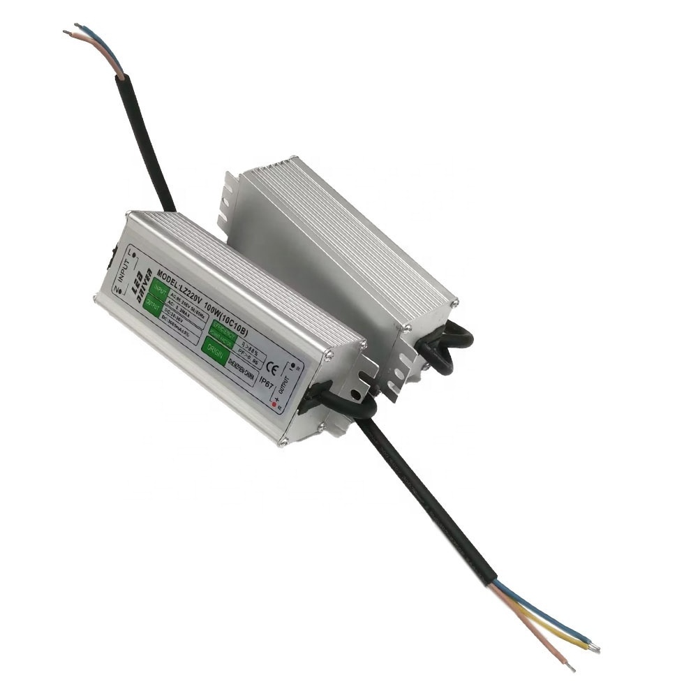 High quality constant current Led driver 100w with input 220v and output 3A  for power lighting