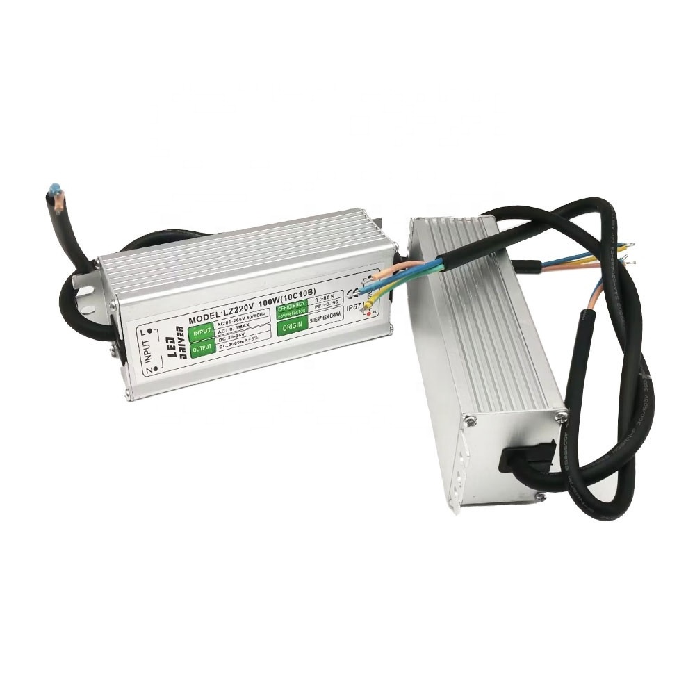 High quality constant current Led driver 100w with input 220v and output 3A  for power lighting