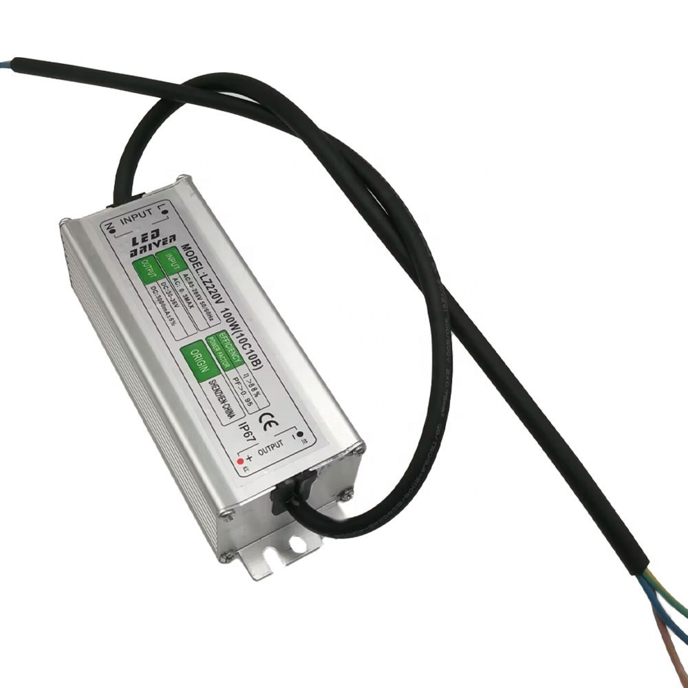 High quality constant current Led driver 100w with input 220v and output 3A  for power lighting