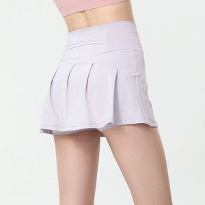 Wholesale High Quality Women Girl Sport Running Fitness Mini Skirt Quick Drying Sexy Tennis Skirt For Sale