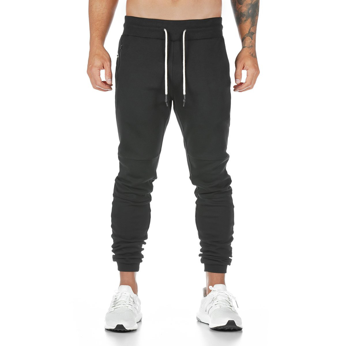 Mens Muscle Fit Jogger Sports Trousers Men's Solid Color Fitness Trousers Running Training New 2022 Fashion Joggers Wholesale