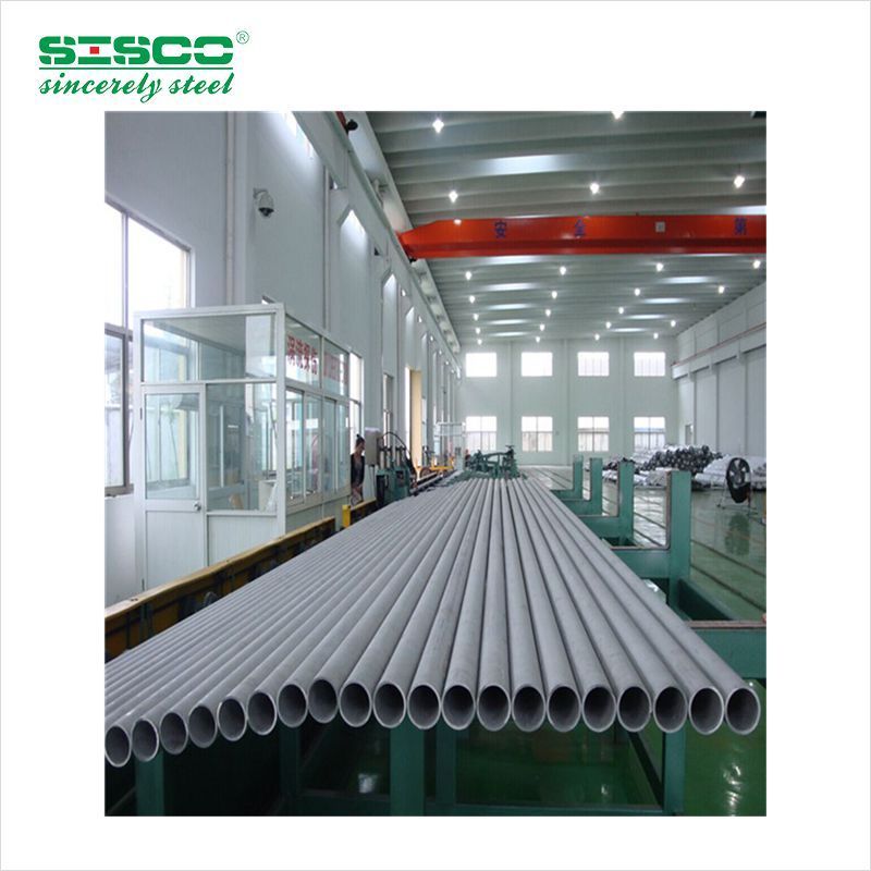 ASTM 201 304 316 Raw Material 3MM Stainless Steel Sheet Seamless Stainless Steel Pipe for High Pressure Liquid and Gas