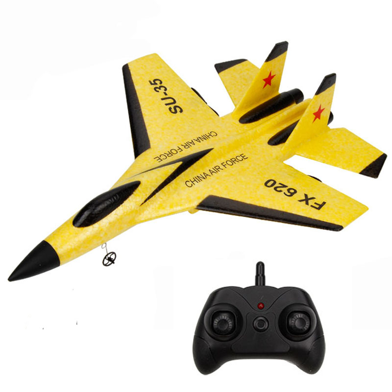 Original FX620 FX-620 RC Plane SU-35 RC Remote Control Airplane 2.4G Fighter Hobby Plane Glider Airplane EPP Foam Toys