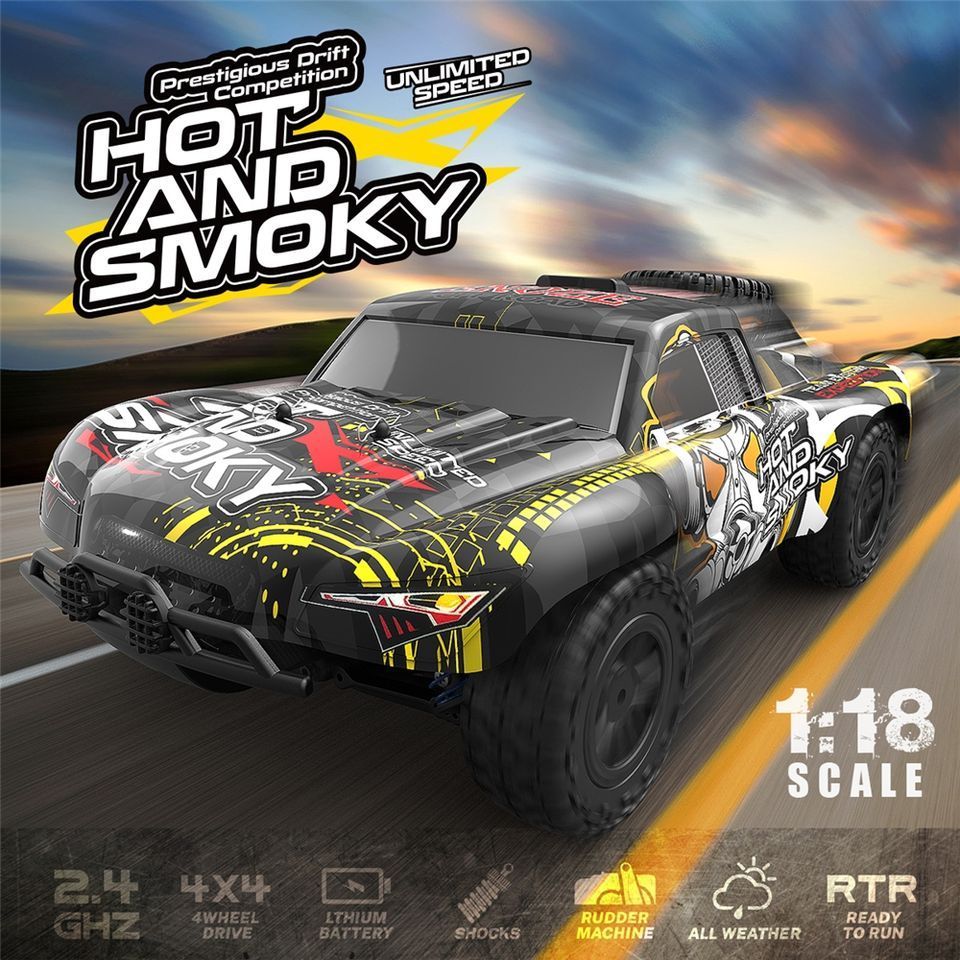 SINC010 Factory Wholesales 1:18 High Speed Rc Jumping Remote Control Car Buggy 4X4 Racing Hobby Grade Monster Truck