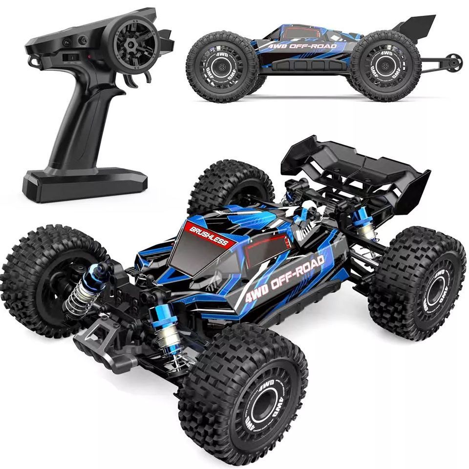 MJX Hyper Go 16207 1/16 Brushless 4WD RC Car 62km/H Electric Off Road Truggy Hobby Monster Truck Buggy Drift Racing Mini RC Car