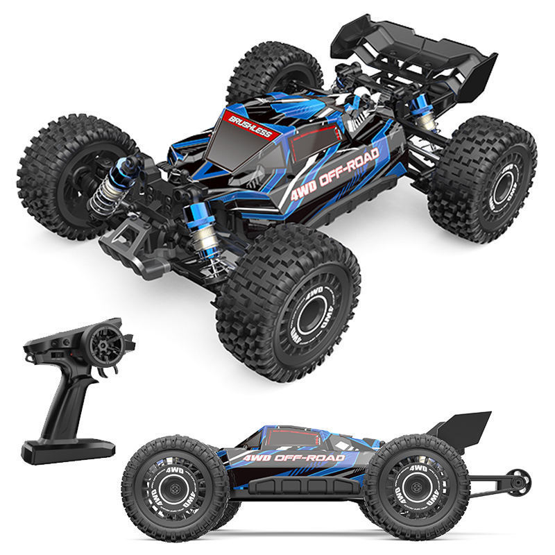 MJX Hyper Go 16207 1/16 Brushless 4WD RC Car 62km/H Electric Off Road Truggy Hobby Monster Truck Buggy Drift Racing Mini RC Car