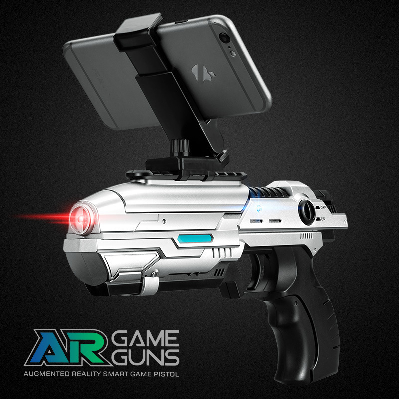 AR Game Gun Smart CreatorToy Fun Sports Air Guns Multiplayer Interactive Virtual Reality Shoot Control Game Toy Gift