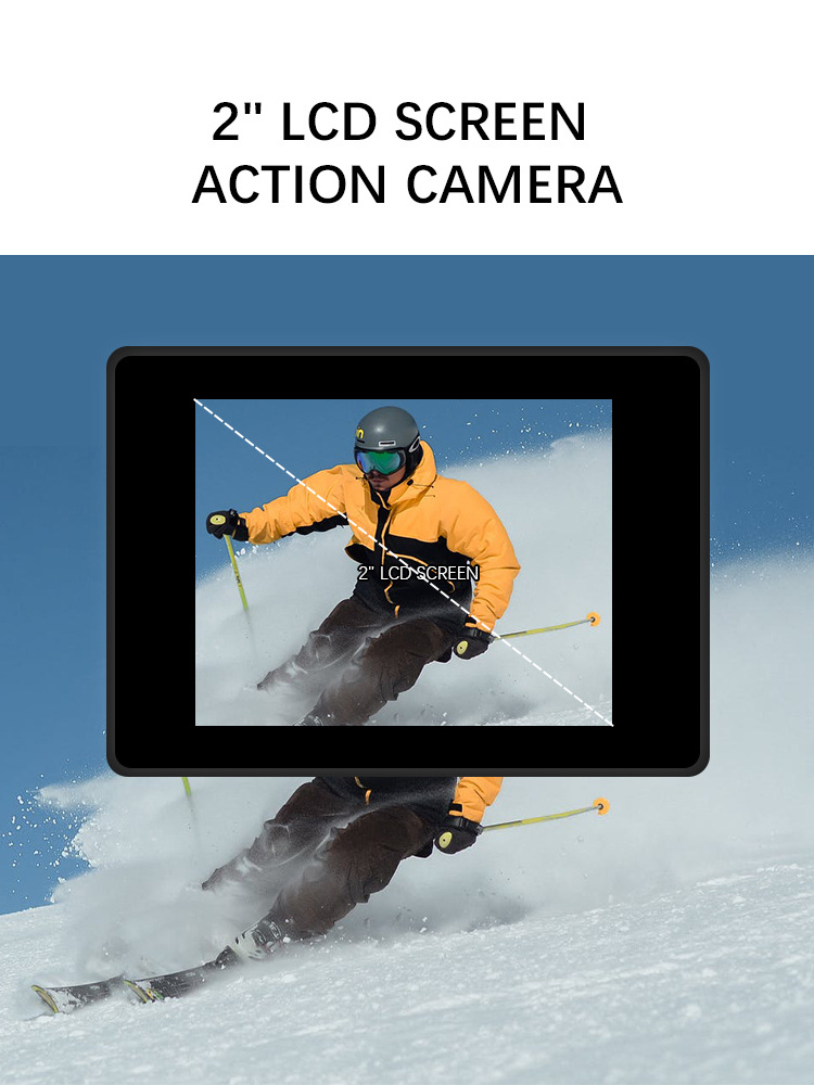 4k 60 FPS Action Camera Digital Video Cameras Helmet Action Mini Cheapest Low Price High video recording camera