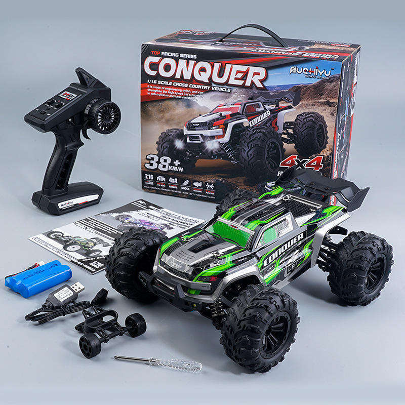 1:16 2.4GHz rc car 4x4 high speed off road monster truck 38km/h Hot sale off road climbing 4wd Hobby Race rc car for kids