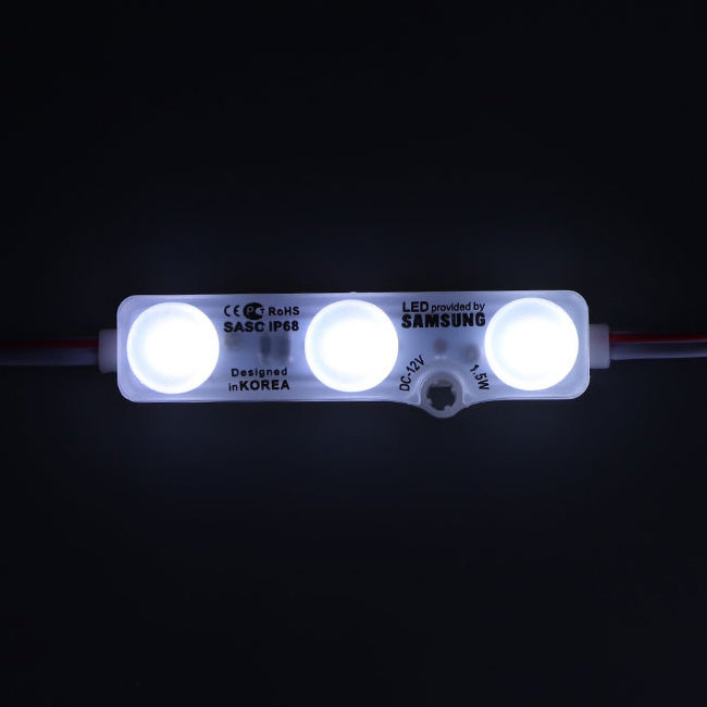 LED Module White 12V 1.5WSMD Advertisement Design Injection Led Lighting Modules