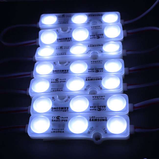 LED Module White 12V 1.5WSMD Advertisement Design Injection Led Lighting Modules