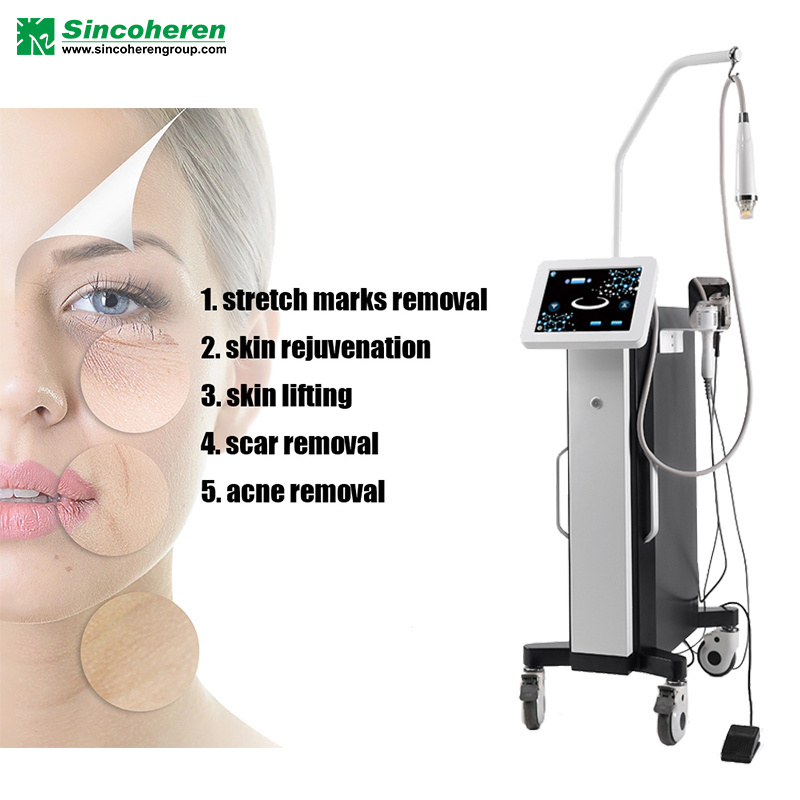 best rf face lifting machine/fractional rf microneedle/radio frequency rf microneedling machine