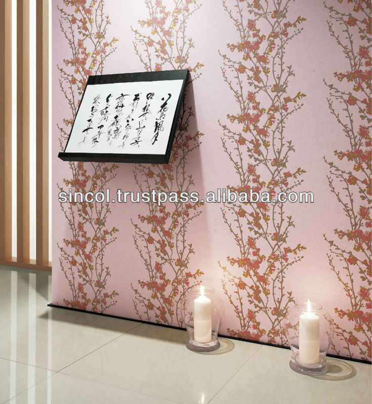 It is a gorgeous Japanese-made wallpaper with the image of Japanese original cherry blossoms.