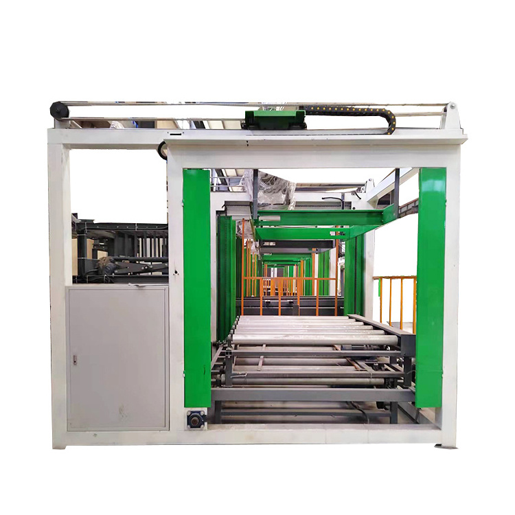 High End Single Column Automatic Palletizer For Tin Cans Corrugated Cardboard Making Machine Manufacturer