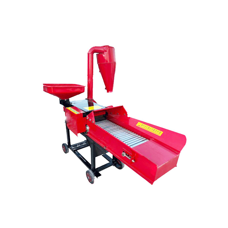 Agricultural Farm Grass Animal Feed Chaff Cutting Making Fodder Forage Chaff Cutter Machine