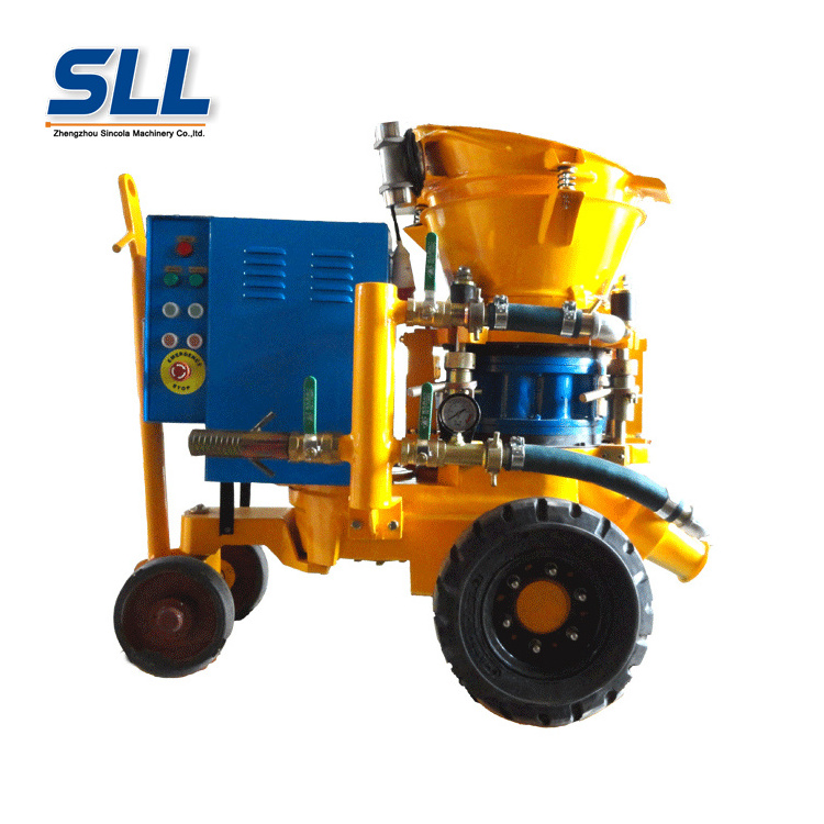 HSP Series Wet and Dry Mixer Mortar Concrete Cement Shotcreting Spray Plastering Machine For Sale