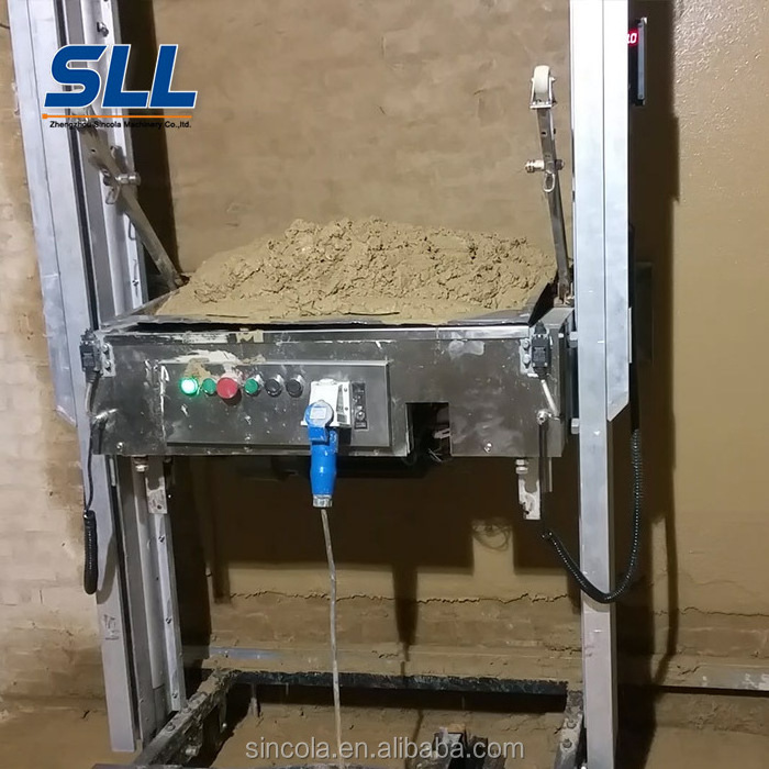 SRM8 New Model Automatic Wall Plastering Machine For Building