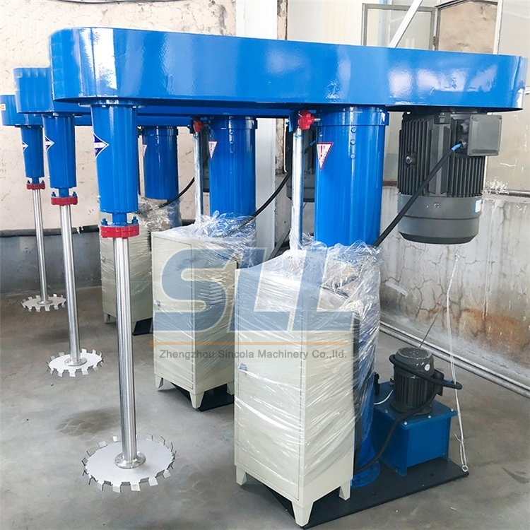 Liquid Soap Making Machine High Speed Disperser Chemical Mixer Ink Mixing Machine Agitator Paint Mixer Machine