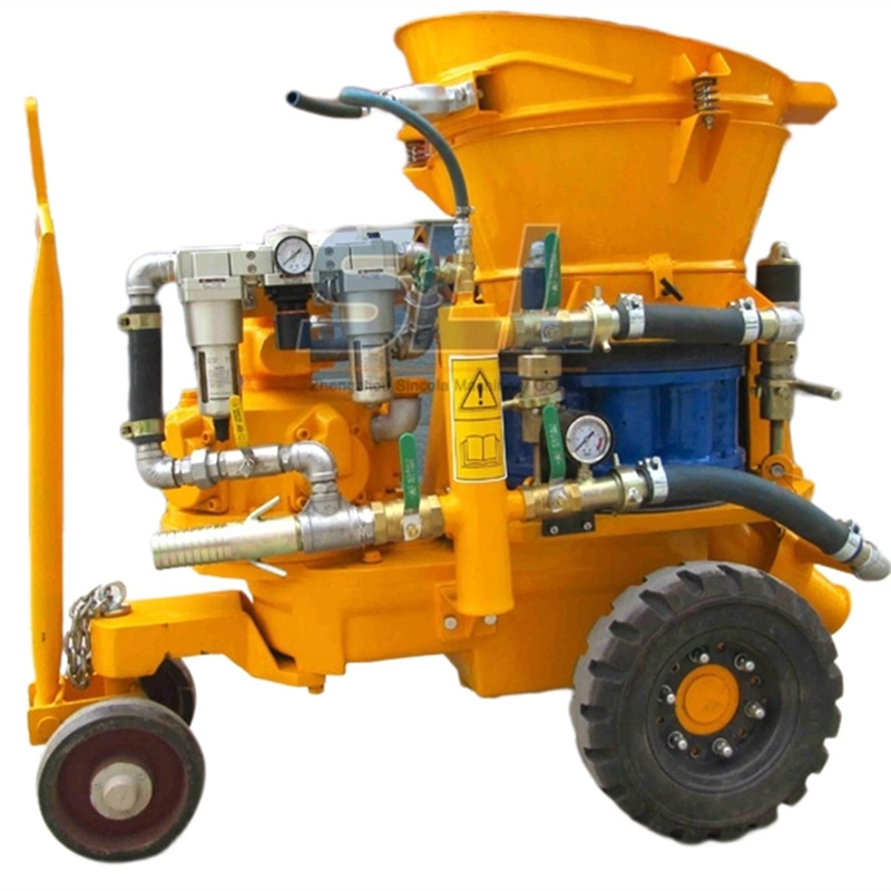 Building Working Plastering Machine 3D House Printer Concrete Construction Cement Plastering Machine With Mixer