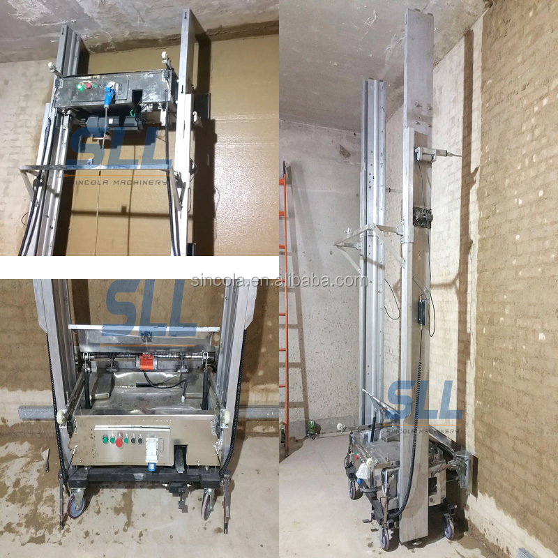 SRM8 New Model Automatic Wall Plastering Machine For Building