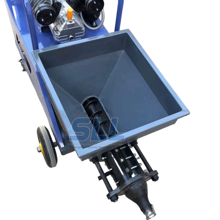 Mortar Spray Machines Cement Sprayer Hopper 4 Jet Paint Wall Concrete Tool Stucco Gun Sprayer Mortar Spray Gun