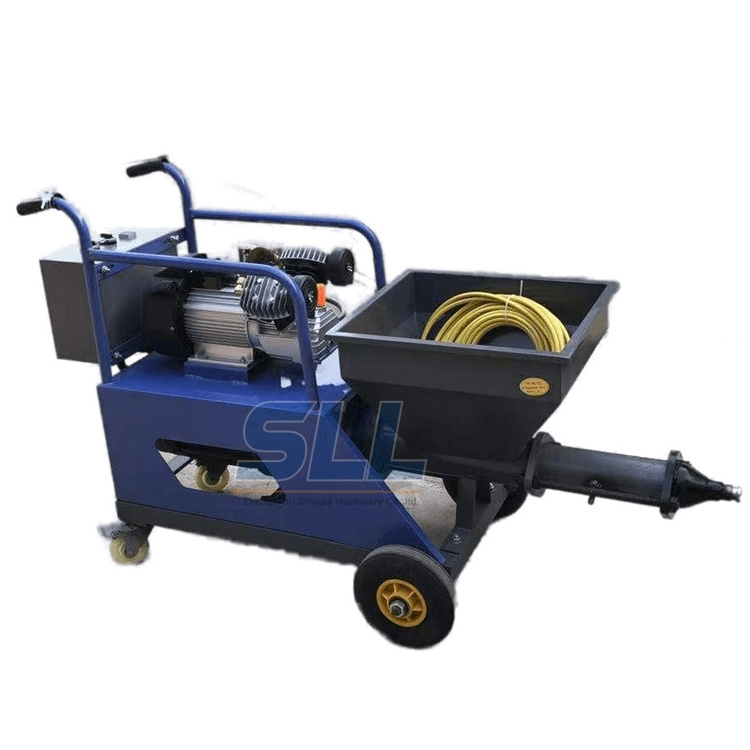 Widely Used Mortar Spray Machine / Spraying Plaster Cement Plastering Spray