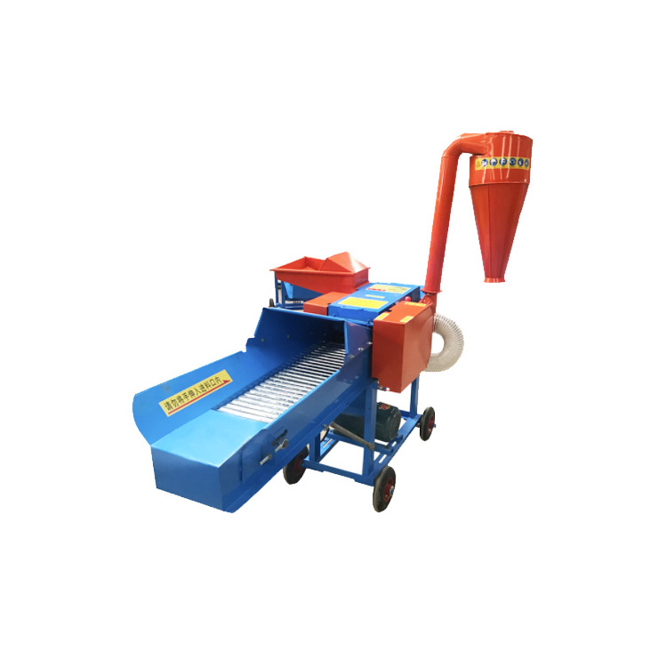 Agricultural Farm Grass Animal Feed Chaff Cutting Making Fodder Forage Chaff Cutter Machine