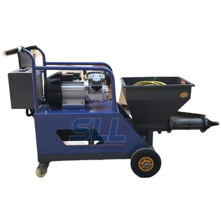 Mortar Spray Machines Cement Sprayer Hopper 4 Jet Paint Wall Concrete Tool Stucco Gun Sprayer Mortar Spray Gun