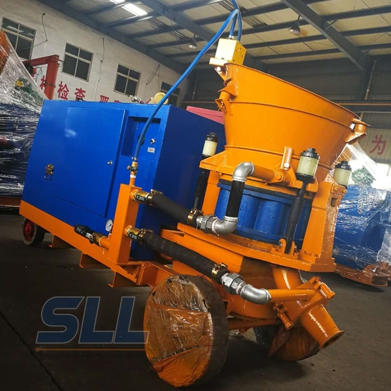 Shotcrete Machine Concrete Spraying 9M3/H Shotcrete Concrete Pump Gunning Machine