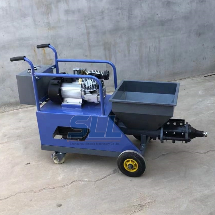 Widely Used Mortar Spray Machine / Spraying Plaster Cement Plastering Spray