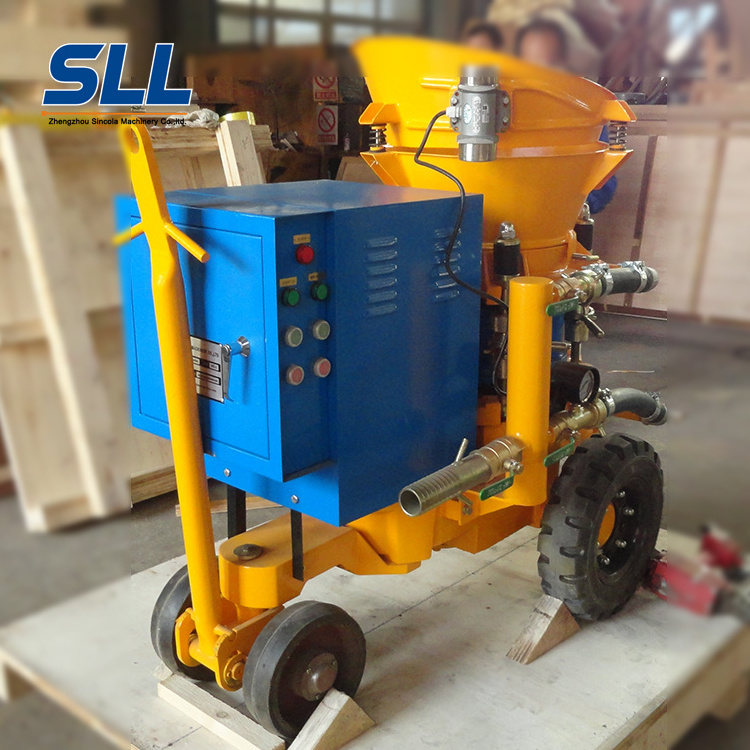 HSP Series Wet and Dry Mixer Mortar Concrete Cement Shotcreting Spray Plastering Machine For Sale