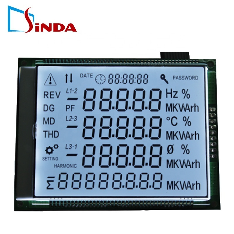 Meter Weighing Scale Digital Panel Custom Size LCD Display Screen lcd module