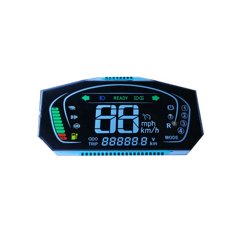 Ebike Display LCD Ebike LCD Display Controller Electric Vehicle Bicycle Ebike Scooter Speed LCD Screen Meter Display