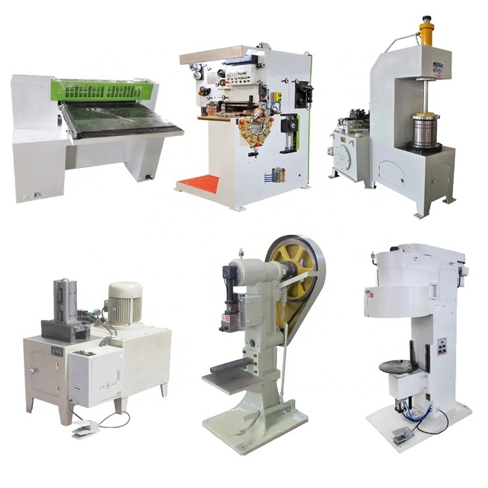 Semi Automatic Tin Can Metal Box Making Machines