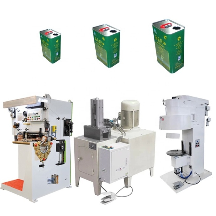 Semi Automatic Tin Can Metal Box Making Machines