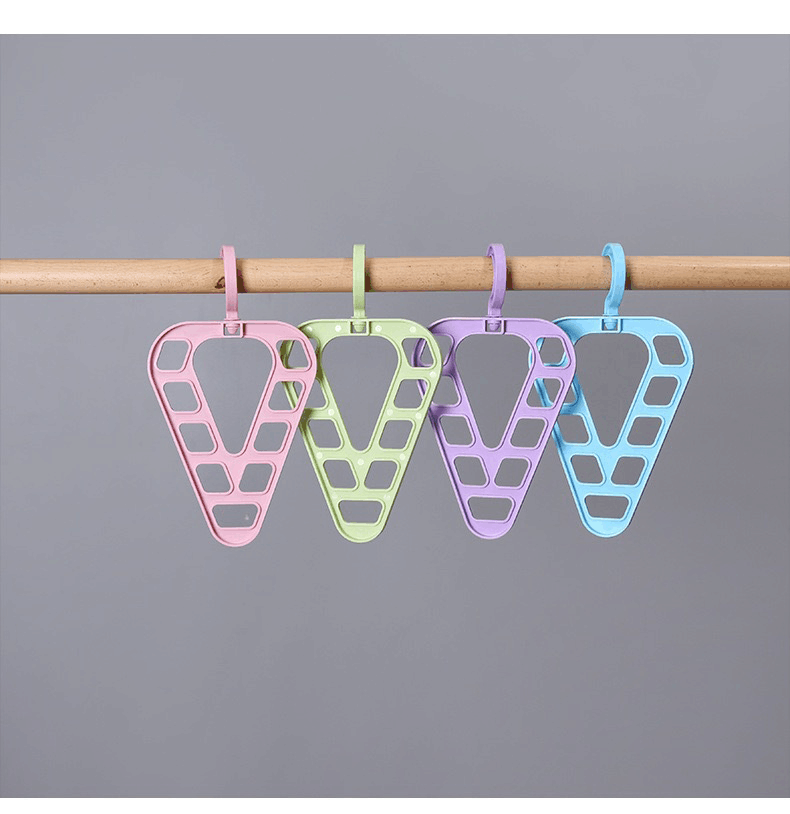 Hot Sale New 9-Hole Space-saving Magic Coat Hanger Closet Organizer Multi-functional Rotating Magic Hanger Drying Racks