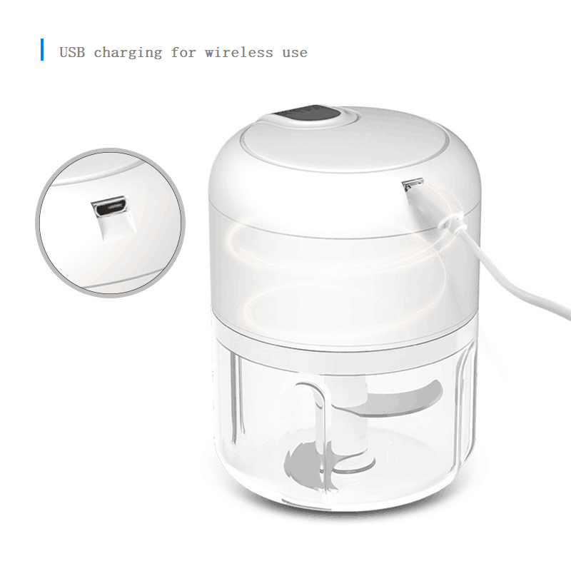 Multifunction Household Kitchen Usb Electric Mini Food Chopper For Vegetable Cutter Mixer Grinder