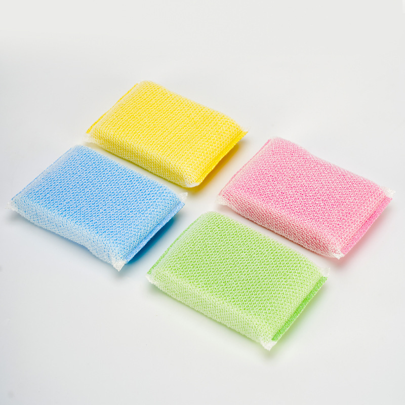 Kitchen Microfiber Cleaning Dish Washing Sponges Reusable Scrubbing Cleaning Sponges For Dishes Cleaning Magic Sponge