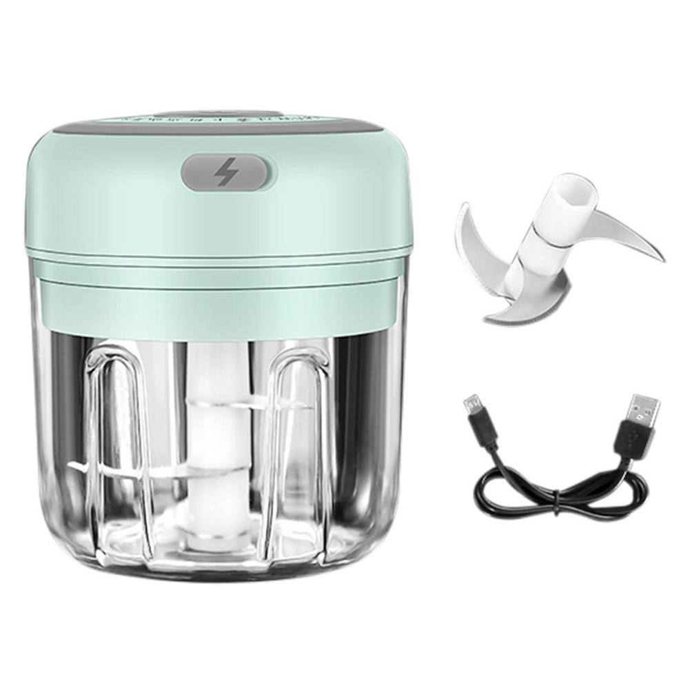 Electric Garlic Masher Durable Mini Crusher Chopper USB Charging Ginger Crusher Kitchen Tools