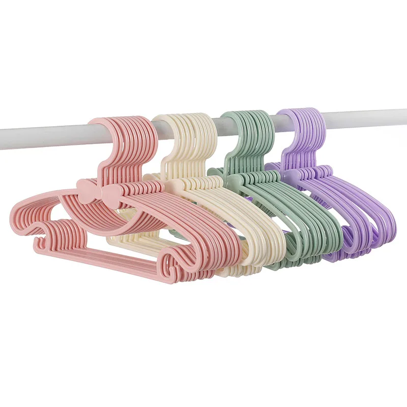 Baby Clothes Hanger Racks Portable Non-slip Hanger Plastic Hangers