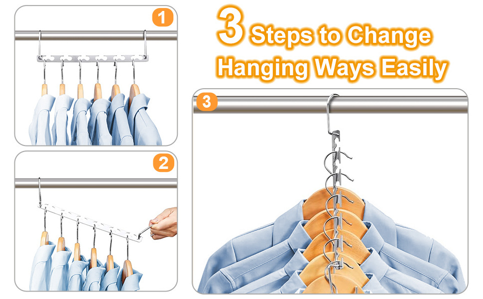 Mental Folding Clothes Hanger With Hook Manufacturer Wholesale High Quality Stainless Steel Hanger