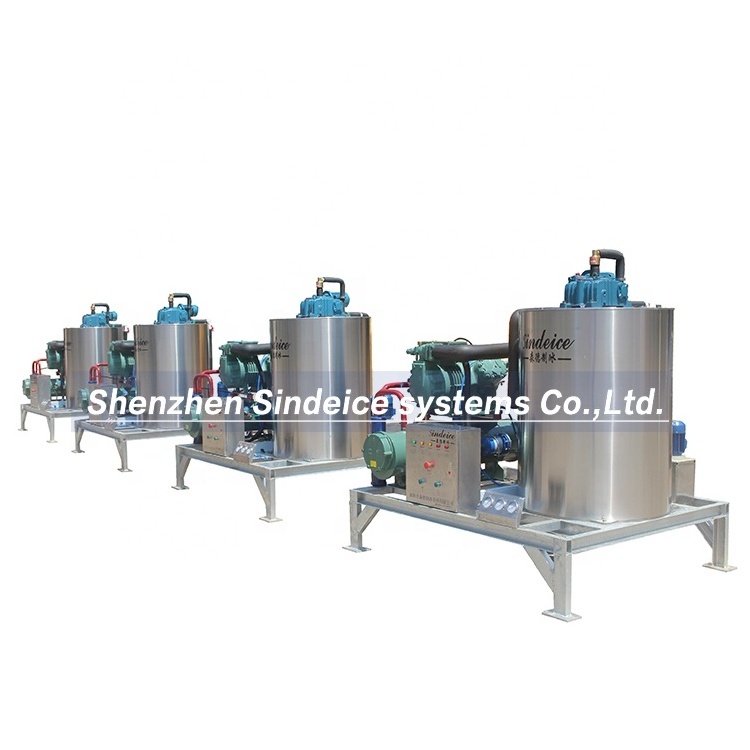 China Hot Sale High Quality Industrial 4 T Industrial Seawater Flake Ice Machine For Boat