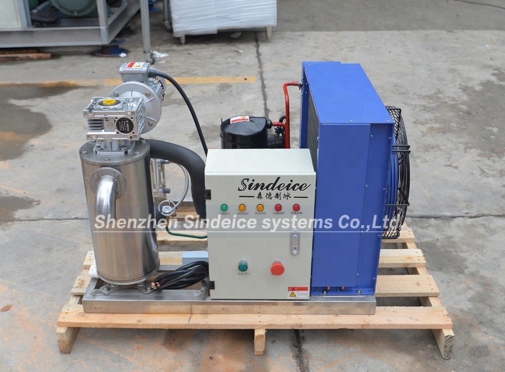 Sindeice 1 tons quick freezing seawater slurry ice making machine for fishery