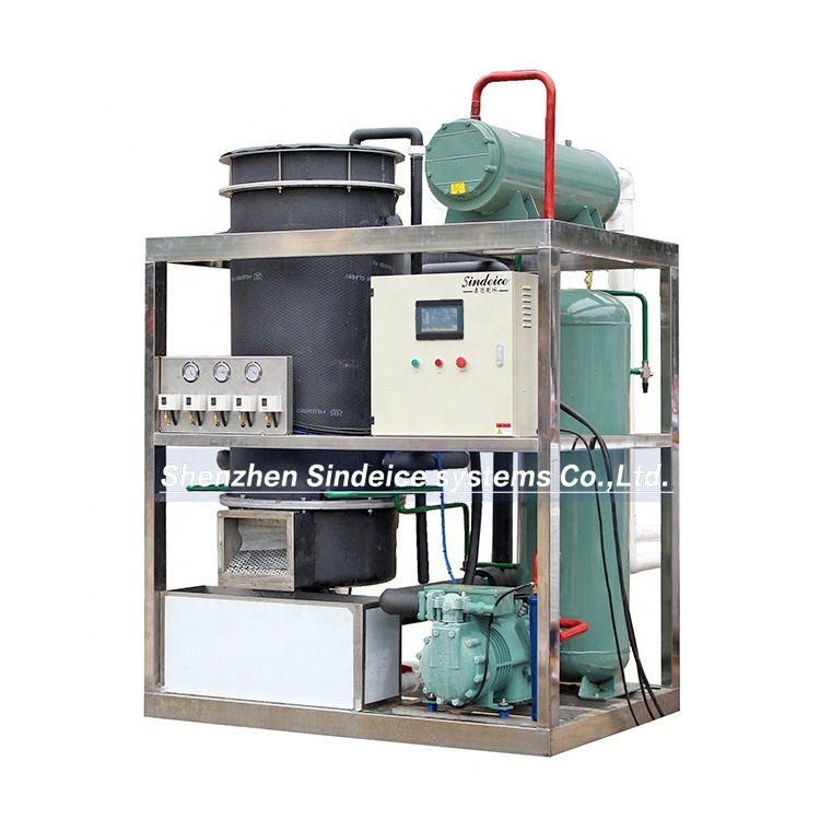 SINDEICE 3 Ton Energy-Saving Automatic Crystal Tube Ice Machine 3000kg/Day