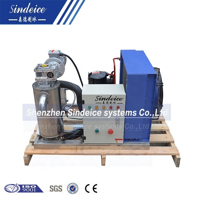 Sindeice 1 tons quick freezing seawater slurry ice making machine for fishery