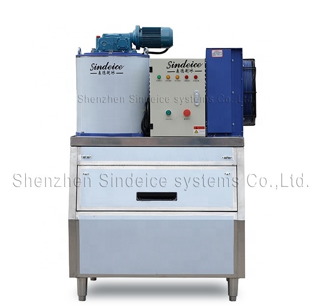 Hot selling 300kgs Commercial ice maker Dry Flake Ice Making Machine with Good Price for Fishery/Fresh keeping