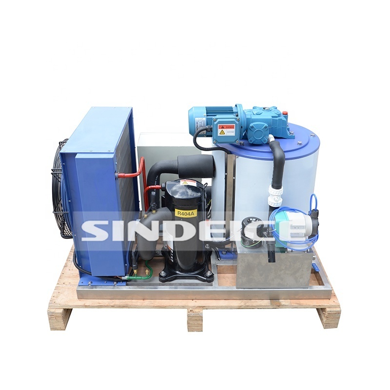 2024 Factory Direct Sales 500kg Commercial Flake Ice Making Machine 0.5T Machine Ice Flake  with Imported Compressor