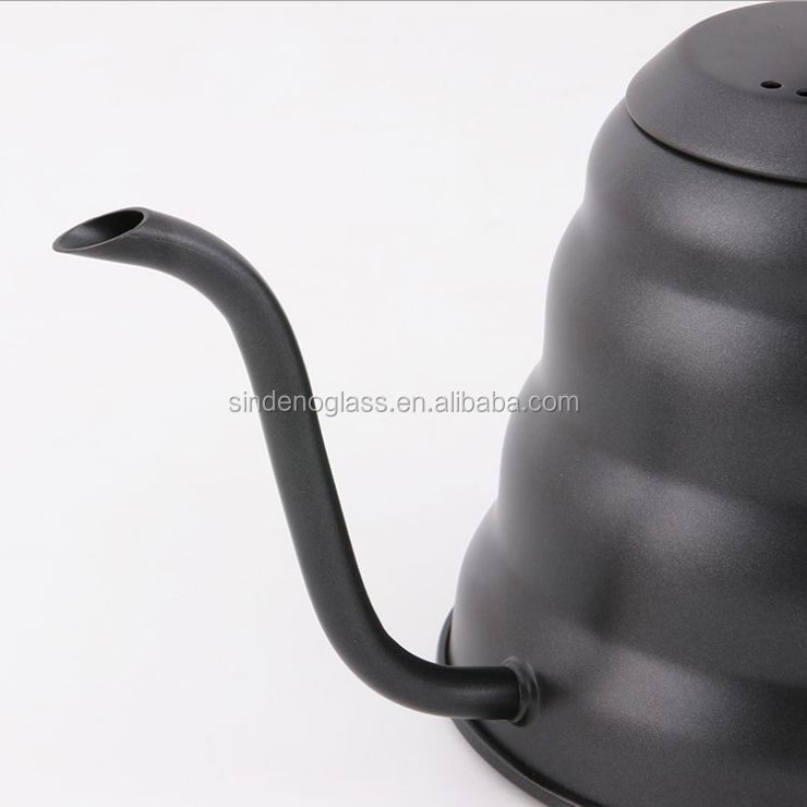 Pour Over Gooseneck Drip Kettle Brewing Stainless Steel Coffee Kettle With Thermometer