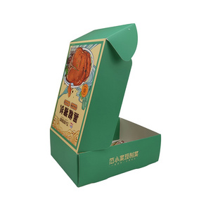 Packaging Box Manufacturer Paper Box For Packing Kids Snacks Pork Chop Display Box Suppliers